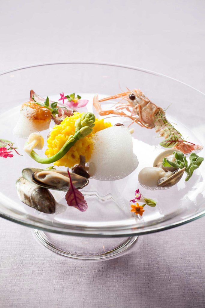 西班牙海鮮燉飯相片