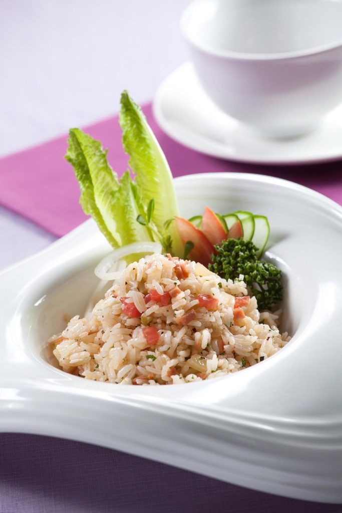 美式長米沙拉相片