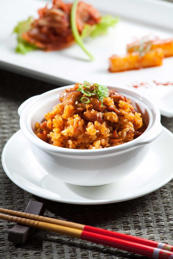 韓式辣雞炒飯相片