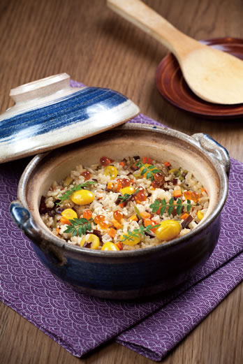 日式養生五木炊飯相片